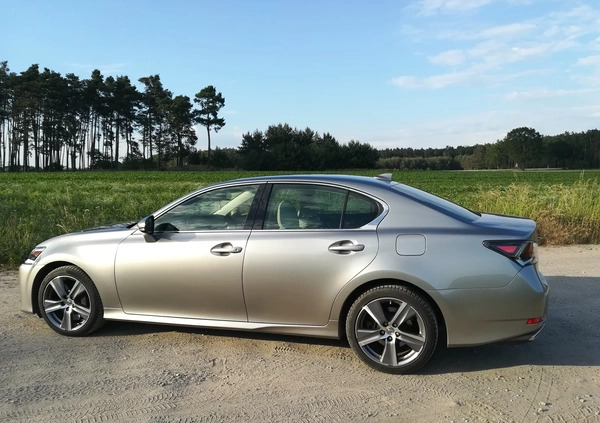 Lexus GS cena 104900 przebieg: 105000, rok produkcji 2017 z Krotoszyn małe 379